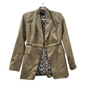 Alberto Makali New York Khaki Blazer Jacket – Size XS